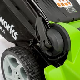 Greenworks 40 volt accu maaier met 2 x 2AH accu en lader G40LM41K2X — thumbnail 4