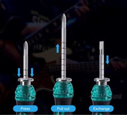 WiseGoods Premium Gitaar Reparatie Kit - Plectrum - Inbussleutel - Hoesje Plectrums - Snaren Winder - Schroevendraaier Gereedschap — thumbnail 3