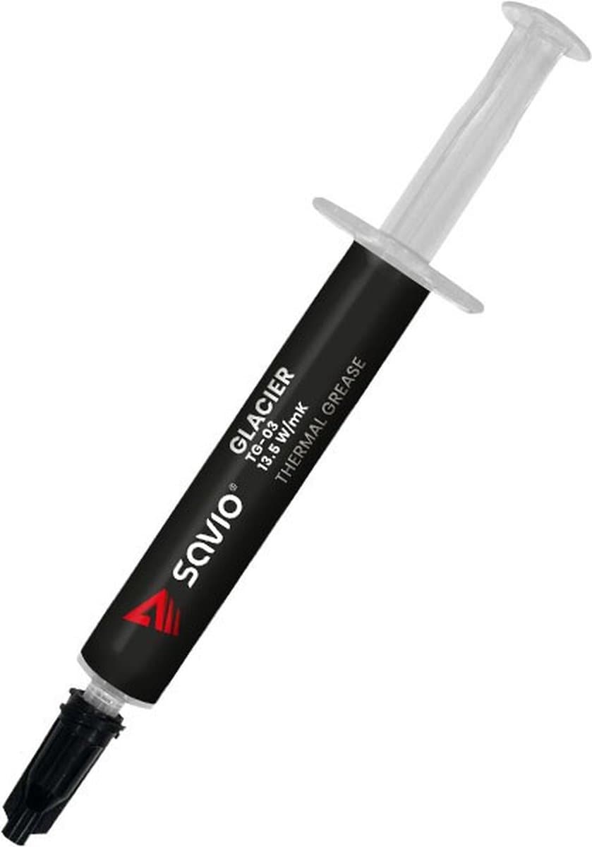 Savio Thermisch Geleidende Pasta Tg-03 2G Voor Elektronische Consumptie 13,5W/M-K — afbeelding 1