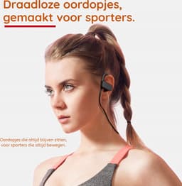 Sport Oordopjes - Draadloos - Hardlopen - Bluetooth Oortjes - Waterdicht - Oortjes Met Draad en Microfoon — thumbnail 3