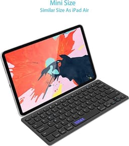 Imtex Toetsenbord Draadloos - Bluetooth Keyboard - QWERTY NL Toetsenbord Zwart — thumbnail 2
