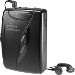 Renkforce RF-CP-150 Draagbare cassettespeler Zwart — thumbnail 2