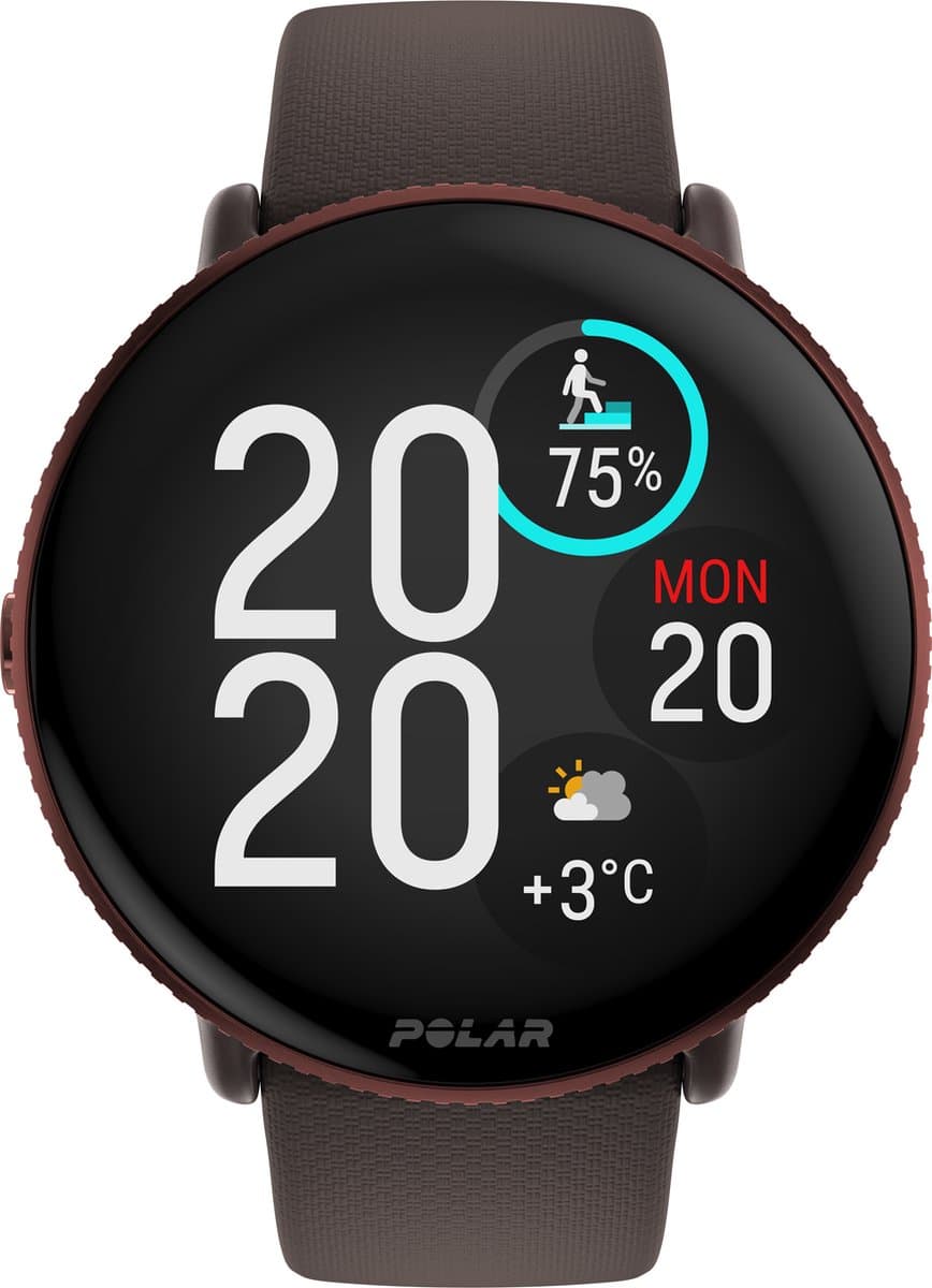 Polar Ignite 3 - Fitness Smartwatch & GPS Activity Tracker - Copper Brown - S-L — afbeelding 1