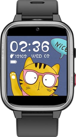 Belesy® YOUTH - Smartwatch Jongens – Kinder Horloge – Stappenteller – Calorieën –Camera – Muziek speler –Je eigen foto als wijzerplaat - Kleurenscherm - Full Touch – Zwart - Siliconen - Moederdag — thumbnail 5