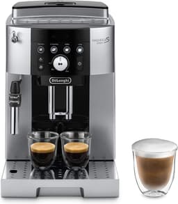 De'Longhi Magnifica S Smart ECAM250.23.SB - Volautomatische espressomachine met 4 one-touch recepten en melkstoompijpje - Zilver/zwart — thumbnail 1