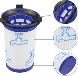 Schuimfilter geschikt voor Rowenta AIR FORCE 360 / X-Pert Essential 260 - Wasbaar - Steelstofzuiger Accessoires Onderdelen Filter RH9051 RH9057 RH9059 RH9079 RH9081 — thumbnail 4