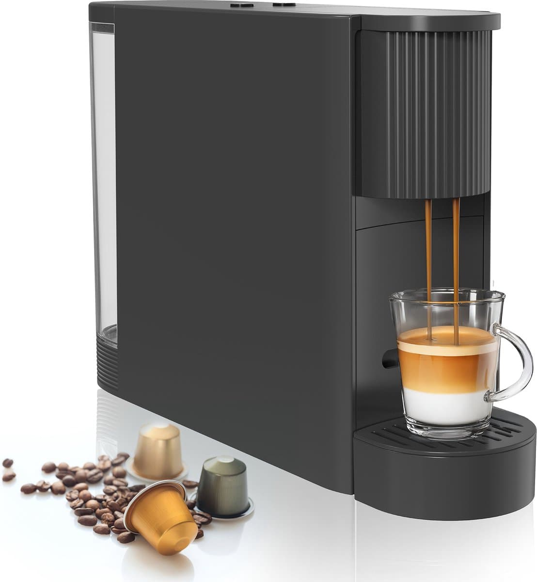 JAP Appliances Capsura - Koffiecupmachine - Instelbare kopjesvolume 30 - 200 ml - Koffiemachine met cups - Koffie machine - Koffiezetapparaat — afbeelding 1
