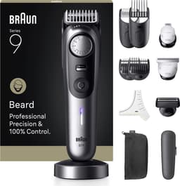 BRAUN Baardtrimmer BT9560 Baardtrimmer Metallic grijs — thumbnail 1