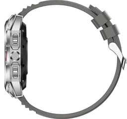 Knobbout 1.46"(3.7cm) Smartwatch - Bluetooth belfunctie - Bloeddrukmeting -Langzame ademhalingstraining- Hartslagfunctie, Caloriemeting, Slaapmonitor, Afstandmeting, Bloed zuurstof analyse - 100+ sportmodi- 10-15 dagen batterij-Zilver grijs — thumbnail 3