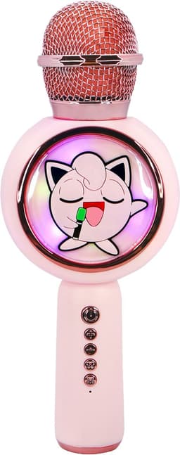 Pokémon Jigglypuff - draadloze karaoke microfoon voor kinderen - oplichtend LED display - speaker - met stemeffecten — thumbnail 1
