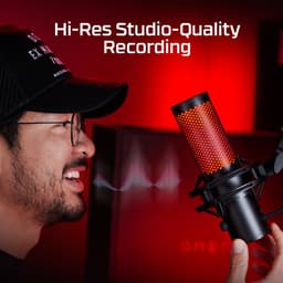 HyperX QuadCast 2 USB microfoon Zwart — thumbnail 4