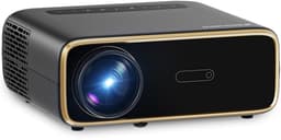 Spoused Beamer - Full-HD - 12.000 Lumen - Streamen Vanaf Je Telefoon Met WiFi - Mini Beamer - Zwart - Android — thumbnail 1