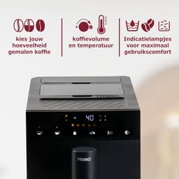 PRIMO PR600K Volautomatische Espressomachine - Zwart — thumbnail 3