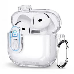 Transparant Hardcase Cover – Geschikt voor Apple AirPods 4 – Hoesje met Sleutelhanger — thumbnail 1
