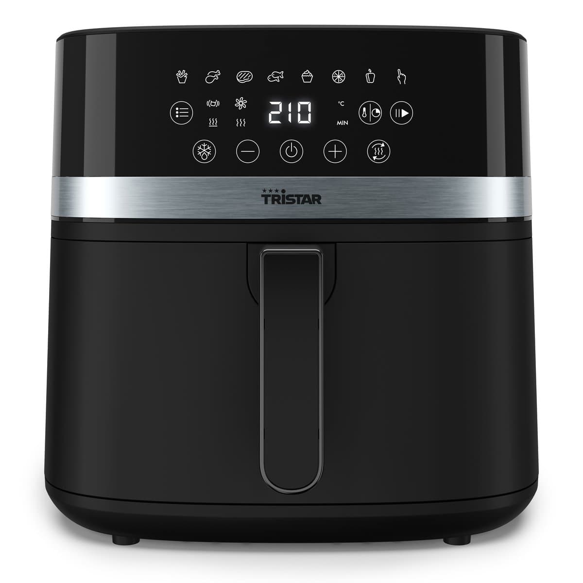 Tristar Airfryer FR-9418 - 8L - Grote Capaciteit XXL - PFAS Vrij - 7 programma's - Warmhoudfunctie - 2000 Watt - WK — afbeelding 1
