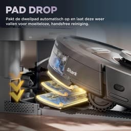 Shark PowerDetect NeverTouch Pro - 2-in-1 Robotstofzuiger en- Mop - Automatisch Leeg Systeem - 30 Dagen Onderhouds Vrij - RV2800YEEU — thumbnail 5