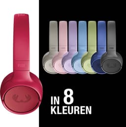 FRESH 'N REBEL - Code Fuse - On-ear Draadloze hoofdtelefoon Berry Red — thumbnail 4
