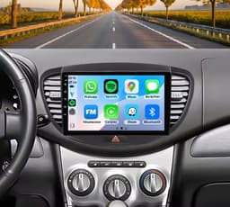 Autoradio 2/32GB met Carplay en Android auto | Geschikt voor Hyundai I10 2006-2013 | Radio scherm met Navigatie | 2006 2007 2008 2009 2010 2011 2012 2013 — thumbnail 2