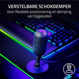 Razer Seiren V3 Mini - USB Gaming Microfoon - Ruisonderdrukking - PC - Roze/Quartz — thumbnail 5