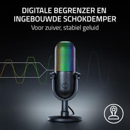 Razer Seiren V3 Chroma - USB Gaming Microfoon - Ruisonderdrukking - RGB - PC - Roze/Quartz — thumbnail 5