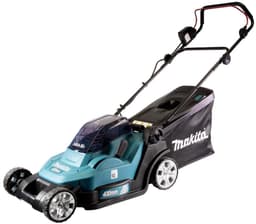 Makita DLM 432 PF2 accu grasmaaier 36 V ( 2x 18 V ) 43 cm borstelloos + 2x accu 3.0 Ah + dubbele lader — thumbnail 4
