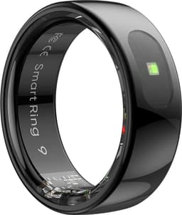 WizBay Premium Select® Smart Ring Dark Grey - Maat 10 - Smart Ring met Hartslag, Slaap, Zuurstof - Multi Sport Modi — thumbnail 5
