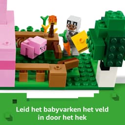 Lego Minecraft 21268 Het Huis Van Het Biggetje Bouwstenen — thumbnail 3