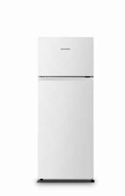 Heinner HF-HS205E++ Koel-vriescombinatie – 206 L – LED-verlichting – Omkeerbare Deur – Mechanische Thermostaat – Wit – 5 Jaar Garantie — thumbnail 1
