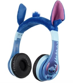 Stitch - draadloze kinderkoptelefoon - pluche oortjes - met volumebegrenzing - lange speeltijd — thumbnail 3