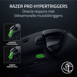 Razer Wolverine V3 Pro - Draadloze Controller - Programmeerbaar - Backpaddles - Xbox/PC - Zwart — thumbnail 2