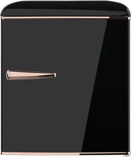 Luxe Mini Koelkast – Tafelmodel – Zonder Vriesvak – Skincare Fridge – Eenvoudige Bediening – Stijlvol Design – Zwart — thumbnail 1
