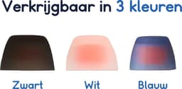 Ibley ComfortFit Siliconen oortips voor JBL Tune 230NC & JBL Live Pro+ wit - Siliconen Earplug - S/M/L formaat - 3 paar - 3 maten - JBL Tune 230NC oortips - JBL Live Pro+ oortips — thumbnail 5