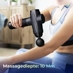Pace Recovery Massage Gun Pulse 1 - Deep Tissue 10 mm - Voor Spierherstel & Blessures - Hoge Amplitude van 3200 RPM - 30 Standen - < 45 decibel Geluid- Krachtige & Innovatieve Motor — thumbnail 2