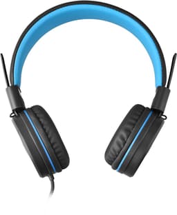 WiseQ One Kinderkoptelefoon met Draad – Koptelefoon Kinderen met Draad – Hoofdtelefoon met Kabel – Volumebegrenzer – Microfoon – Geluidsdempend – Zwart Blauw — thumbnail 3