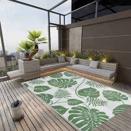 vidaXL - Buitenkleed - ARAKIL - 190x290 - cm - polypropeen - groen — thumbnail 3
