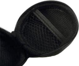 CHPN - Opbergtasje - Zwart tasje - HandigOpberg Etui voor oortjes en kabeltjes - USB Sticks - Geheugenkaarten etc. - Ideaal voor Case Headphones In Ear" — thumbnail 3