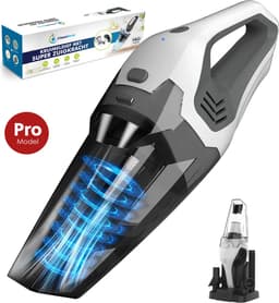 Cleanforce Kruimelzuiger Pro met 2 krachtige zuigstanden - Snoerloos - Nat & Droog - Geschikt voor Thuis, Auto etc. — thumbnail 1