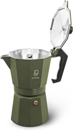 Delphin - Cotogo - Koffie Machine - Percolator - Groen koffiemakker — thumbnail 3