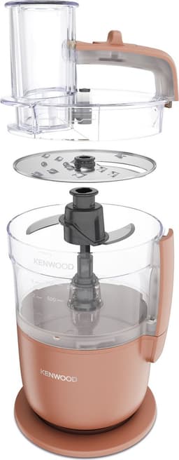 Kenwood MultiPro Go FDP22.130RD - Foodprocessor - Roze - Express Serve - Go collectie — thumbnail 3