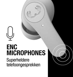 Fresh ’n Rebel Twins Rise - Draadloze Oordopjes met Noise Cancelling - Draadloos Opladen - 30 Uur Speelduur - Ice Grey — thumbnail 5