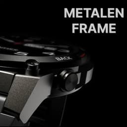 HiFuture FutureGo MIX2 Smartwatch - Horloge Heren & Dames - HD AMOLED Touchscreen - Bluetooth 5.3 - Hartslagmeter - Stappenteller - Slaapmonitor - Waterdicht - Compatibel met Apple iOS- en Android-apparaten - Kleur: Solace Grijs — thumbnail 4