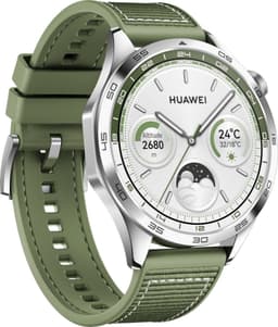 HUAWEI WATCH GT 4 - 46MM - Groen Composiet Horlogeband - Verbeterd 24/7 gezondheidsbeheer - Tot 2 weken batterijduur - Compatibel met iOS & Android — thumbnail 2