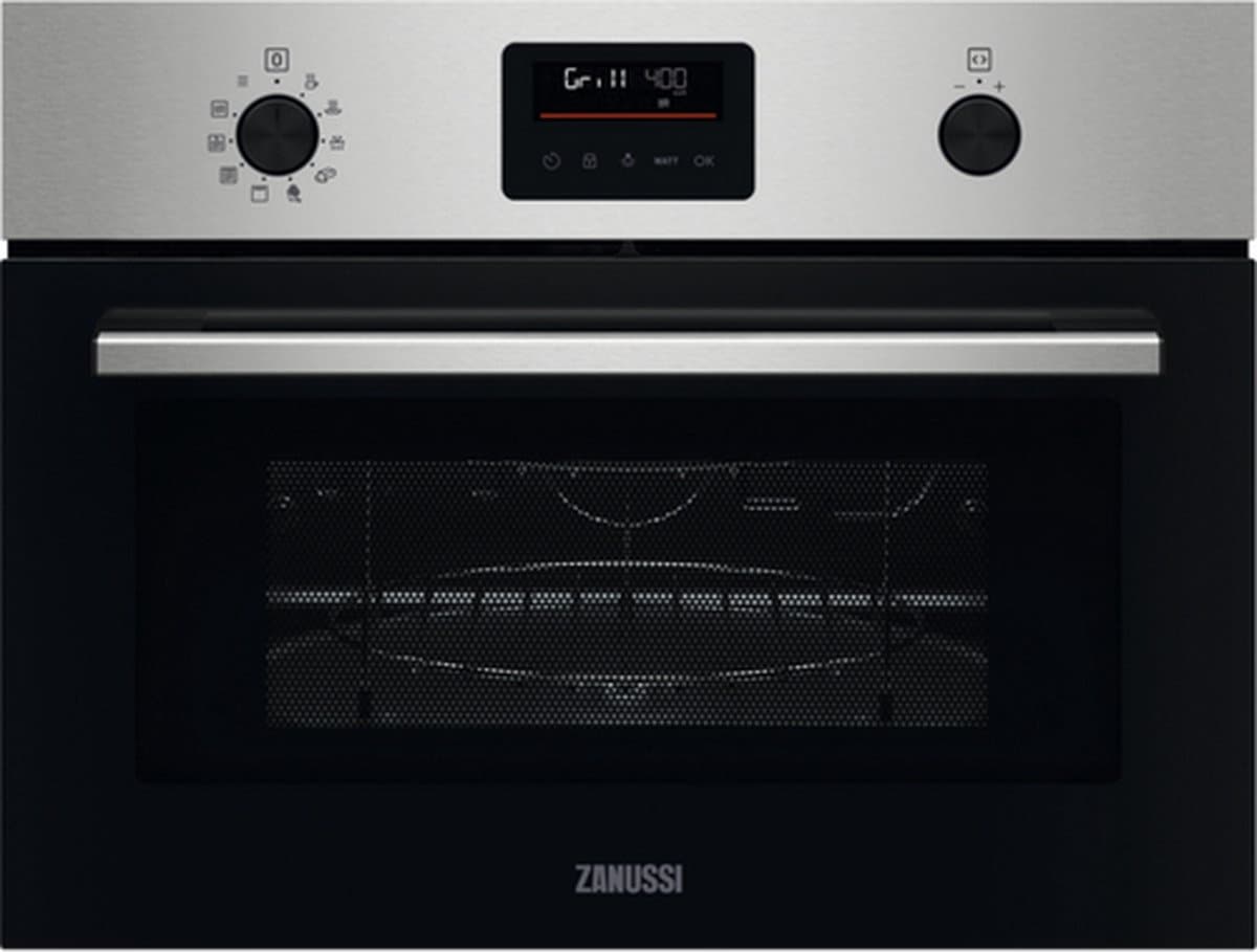 Zanussi ZVEEW6X3 Roestvrijstaal Grill-magnetron Ingebouwd 42 l 1000 W — afbeelding 1