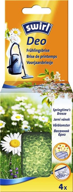 Swirl geurzakjes 'Springtime's Breeze' - 4 zakjes deo geur parels - stofzuigerverfrisser geurkorrels voor in de stofzuiger — thumbnail 2