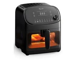 Kyvol AF60 Airfryer - Heteluchtfriteuse 8 standen | 1350 Watt | Groot volume | Bakken, Frituren of Airfryen | Airfryers