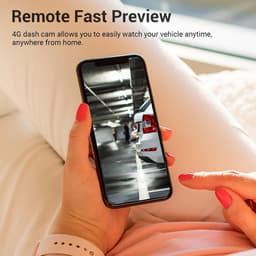 4G Dash Cam - Auto DVR recorder - Voertuig beveiligen - Ingebouwde 4G connectiviteit — thumbnail 4