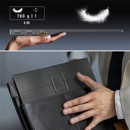 KAD® Portable Monitor - Draagbare Monitor voor Laptop - Ultra-Slank Tweede Scherm - Zwart - 1cm x 41cm x 36cm — thumbnail 3