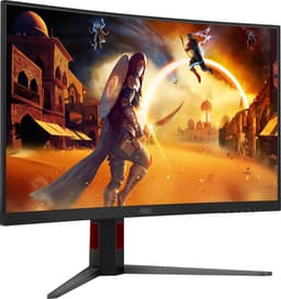AOC G4 C32G4Z computer monitor 80 cm (31.5") 1920 x 1080 Pixels Full HD LCD Zwart, Rood — thumbnail 3