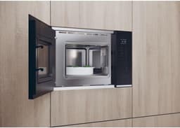 Inbouwmagnetron - Magnetron Oven - Snel Eten Opwarmen - Roestvrijstalen Binnenkant - 20 Liter - Zwart — thumbnail 4