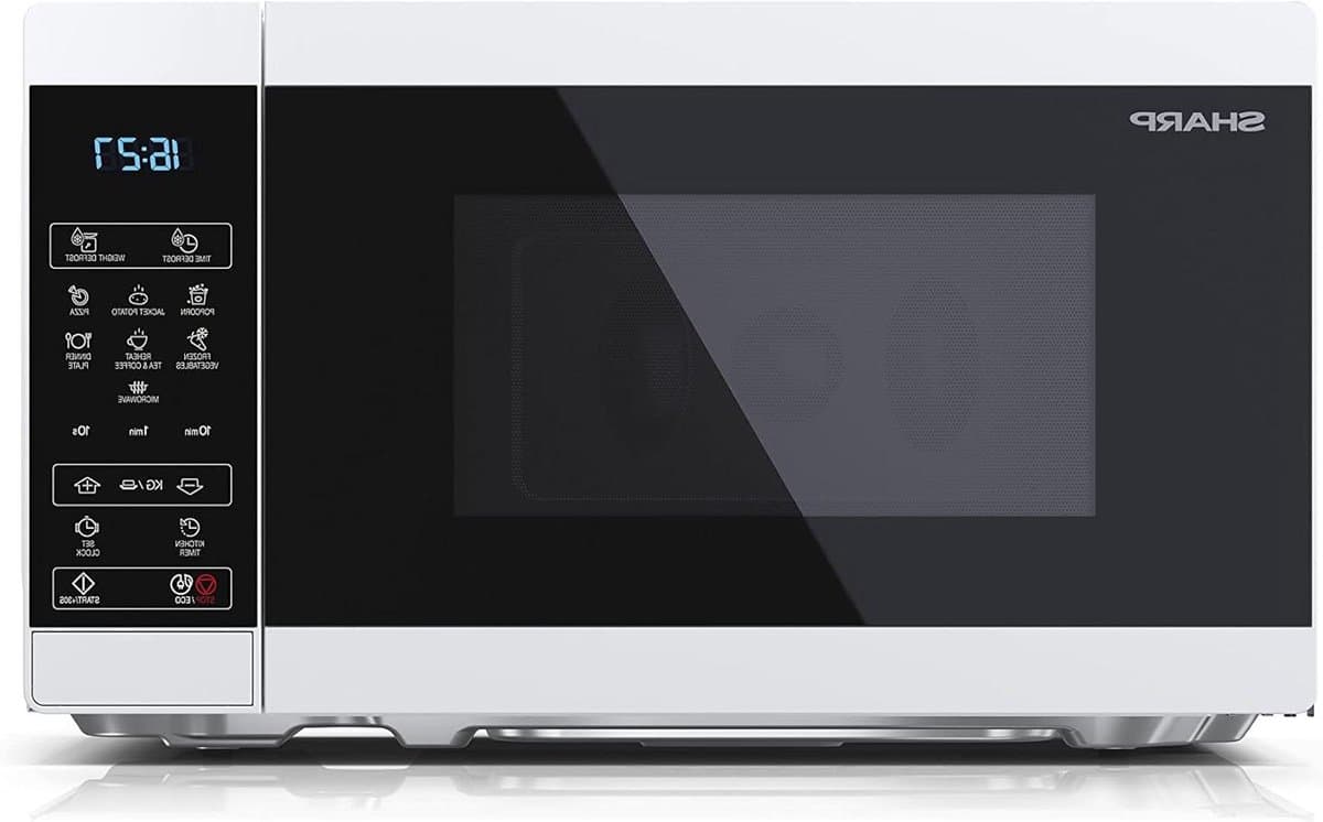Magnetron - Compacte oven - Snel eten bereiden - Digitale bediening - 20 liter inhoud - Wit — afbeelding 1